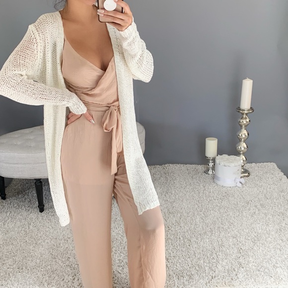 mysisterskloset Pants - LAST➖CHAMPS in Champagne